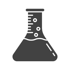 Flask icon vector image. Suitable for mobile apps, web apps and print media.