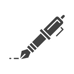 Pen icon vector image. Suitable for mobile apps, web apps and print media.