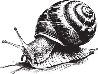 snail on a leaf