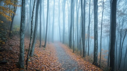 Obraz premium trail blue ridge mountains virginia