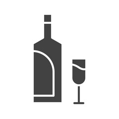 Alcoholic icon vector image. Suitable for mobile apps, web apps and print media.