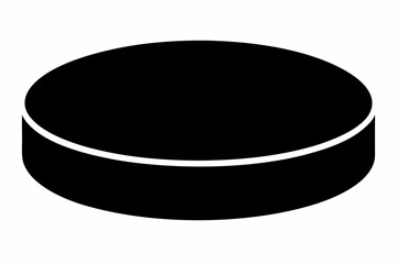 foundation sponge silhouette vector illustration