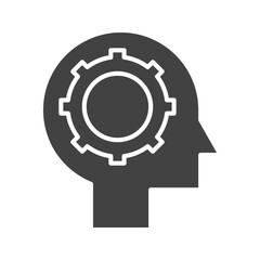 Cognitive icon vector image. Suitable for mobile apps, web apps and print media.
