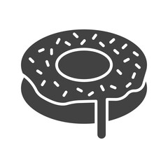 Donuts icon vector image. Suitable for mobile apps, web apps and print media.