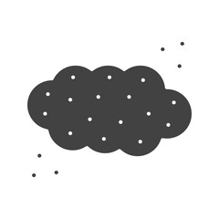 Dust icon vector image. Suitable for mobile apps, web apps and print media.