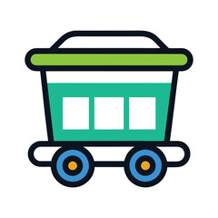 cart icon design vector illustration isolated on white background