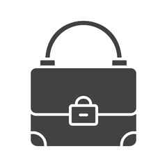 Handbag icon vector image. Suitable for mobile apps, web apps and print media.