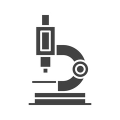 Microscope icon vector image. Suitable for mobile apps, web apps and print media.