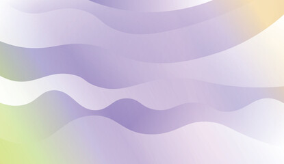 Modern Waves. Futuristic Technology Style Background. For Creative Templates, Cards, Color Covers Set. Vector Illustration with Color Gradient.