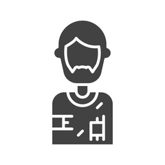 Poor icon vector image. Suitable for mobile apps, web apps and print media.