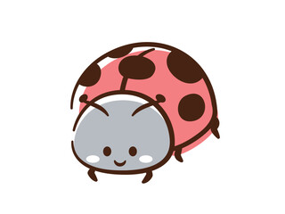 虫_手書き風_テントウムシ