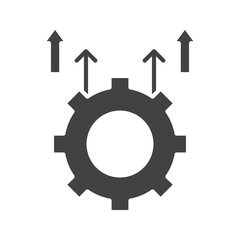 Productivity icon vector image. Suitable for mobile apps, web apps and print media.