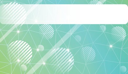 Template with triangles, line, circle, space for text. Gradient color. Design for you business. Vector illustration.