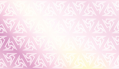 Vector Design. Illustration With Triangles Line. Modern Decorative Background. Pastel gradient color