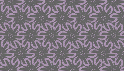 Fototapeta premium Vector background in triangles style. Abstract design with curved line. For you business, advert, wallpaper. Brown purple color. Seamless