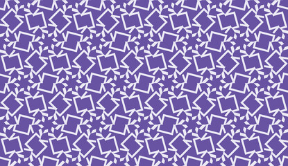 Vector illustration with modern decorative pattern in triangles style. Illusion curved line. For interior wallpaper, smart design, fashion print.