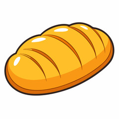 vector illustration of bread