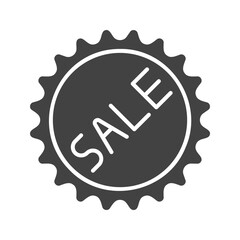 Sale Label icon vector image. Suitable for mobile apps, web apps and print media.