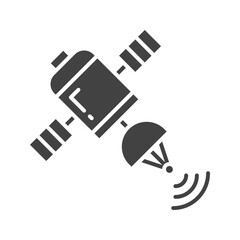 Satellite icon vector image. Suitable for mobile apps, web apps and print media.