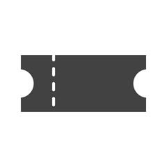 Ticket icon vector image. Suitable for mobile apps, web apps and print media.