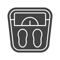 Weight Scale icon vector image. Suitable for mobile apps, web apps and print media.