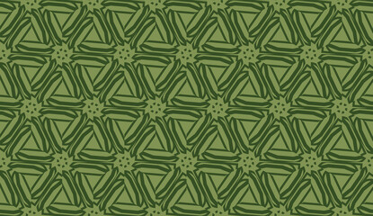 Fototapeta premium Vector pattern in geometric style. Triangles, lines. Modern elegant background. For your design.