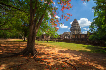 Phimai Stone Castle is the largest stone castle in Thailand. It was built during the Khmer Empire, about 1,000 years ago. It is located in Phimai Historical Park, Nakhon Ratchasima Province