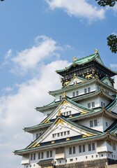 chinese pavilion in the park
