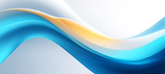 Obraz premium Abstract white wave lines seamless pattern on white background, 