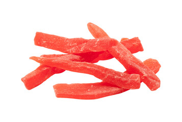 Dried Fruits Papaya Isolated