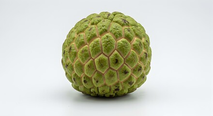 Fototapeta premium Custard apple isolated on white background