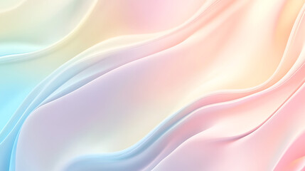 Gradient background in pastel light colors, soft and smooth abstract backdrop for design and branding