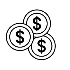 Obraz premium Fee Cash Icon