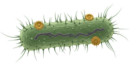 Isolated Bacteria Cell