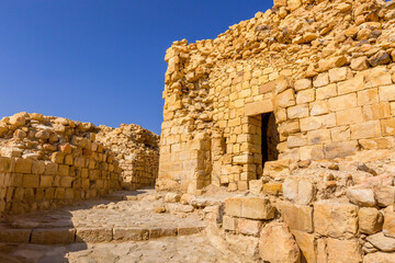 Ruins of crusaders Shobak Castle, Jordan