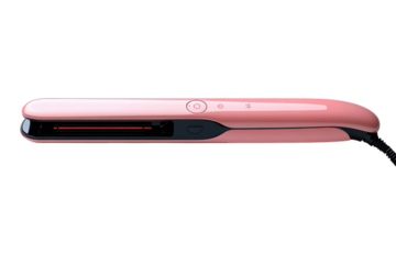 Stylish pink hair straightener designed for effortless styling and smooth hair