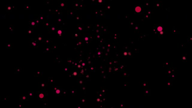 numerous pinkish-red circles of varying sizes, creating depth and movement, ideal for a bokeh overlay effect