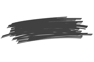 Fototapeta premium Black brush paint stroke watercolour design template png file, black brush background text transparent element