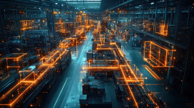 Smart Factory:  A Futuristic Vision of Automated Production and Data Integration