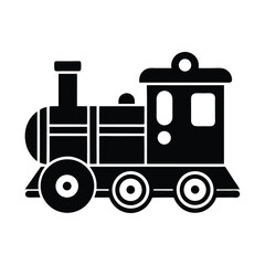 Locomotive Icon Vector Illustration Design Clipart