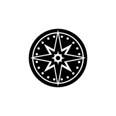 creative details North Star Icon Vector Illustration