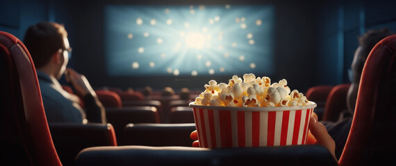 映画館の売店で購入したポップコーン