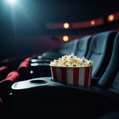 映画館の売店で購入したポップコーン