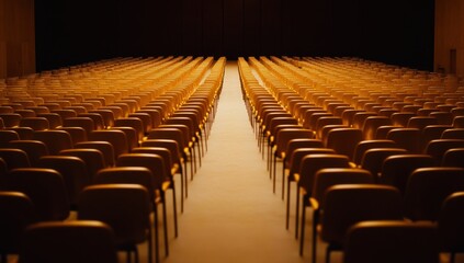 Empty auditorium