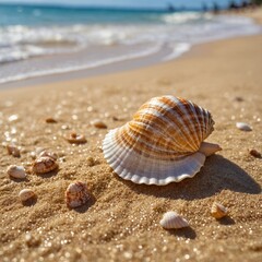 shell on the beach