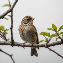robin on a branch