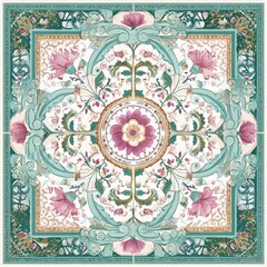 vintage floral background