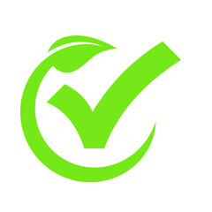 Eco-Friendly Check Mark Symbol © Cemplonkah