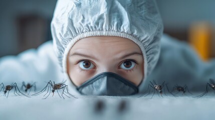 Research on common summer illnesses abroad controlling mosquito-borne diseases in laboratory environment
