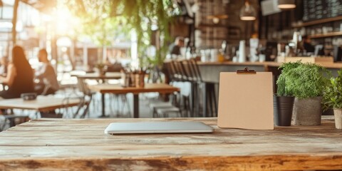 Sunlight pours into a lively cafe where diverse individuals engage in teamwork and collaboration, creating a welcoming and productive atmosphere